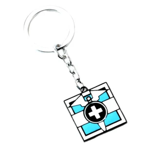 Rainbow Six Doc Silvertone Game Charm Pendant Key Chain - Picture 1 of 1