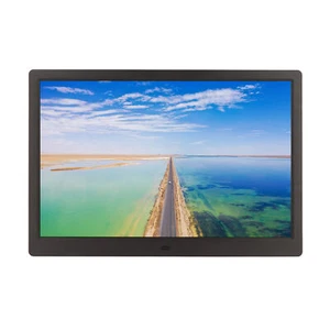 New 15.4in LCD Digital Photo Frame HD 1280x800 Large Storage USB Interface Elect - Picture 1 of 21