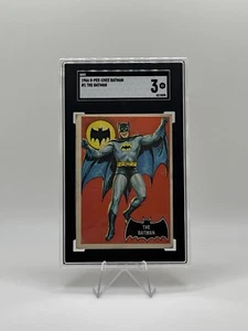 1966 O-PEE-CHEE Canadian BATMAN #1 ROOKIE SGC 3 - Picture 1 of 2