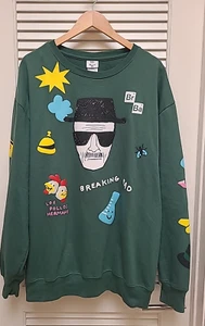 Breaking Bad Icons Sweatshirt Gr. XXL grün Rundhals von iml - Bild 1 von 9