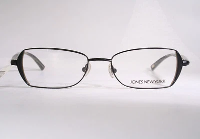 Armações de óculos pretas femininas unissex JONES NEW YORK não usadas leitores tamanho XL - Imagem 1 de 4
