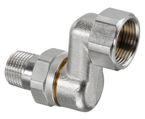 OVENTROP-S-Anschlussverschraubung DN15, G3/4"AG x G3/4"ÜM, flachdichtend - Picture 1 of 1