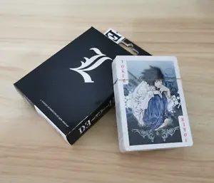 Death Note Playing Cards - Manga Anime Poker Game Light Yagami Kira L Ryuk - Picture 1 of 5