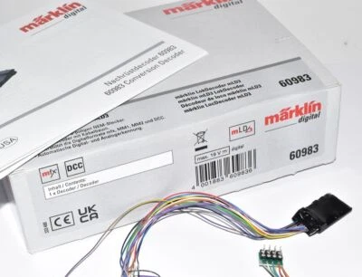 Märklin 60983 mLD3 DCC / mfx Digital- Decoder Kabel, 8pol. NEM Stecker NEU & OVP - Bild 1 von 2