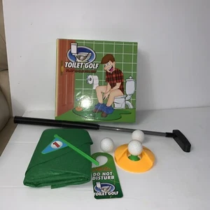 NEW Toilet Golf Game, Play While you Sit - Picture 1 of 6