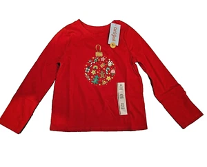 Cat and Jack Christmas ball shirt L - Picture 1 of 3