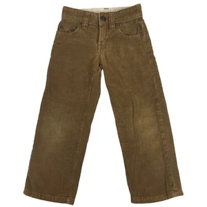 Gap Kids Boy's Pants Adjustable Waist 110 Brown Cotton Children's Casual Pockets - Picture 1 of 7