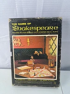 1966 El juego de Shakespeare Avalon Hill juego de librería - ligeramente usado - Imagen 1 de 9