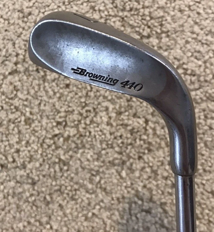 Browning 440 Low Profile, 7 Iron, RH Right Hand, Steel Shaft, Fair Condition - Image 1 of 4