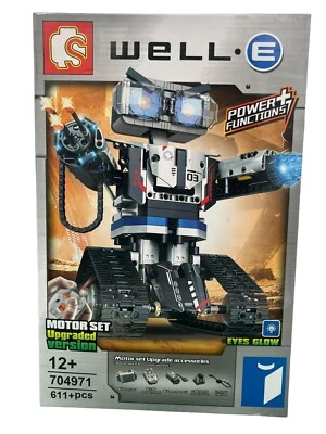Sembo Block Model 704971 Well-e Robot Power Functions 611+ Pieces - Image 1 of 4