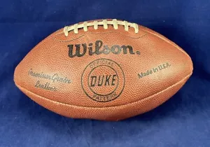 Wilson "The Duke" Official NFL Authentic Game Ball Leather Football F1250 READ!! - Picture 1 of 14