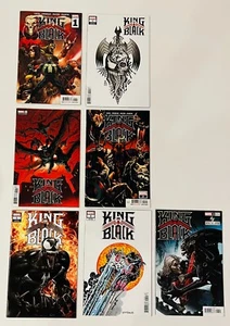 7 KING IN BLACK #1-3 VARIANTS CLAYTON CRAIN TRADE DRESS/ TATOO/ ALIEN VARIANTS - Picture 1 of 1