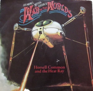 Jeff Wayne Horsell Common And The Heat Ray 45T UK PROMO - Picture 1 of 3