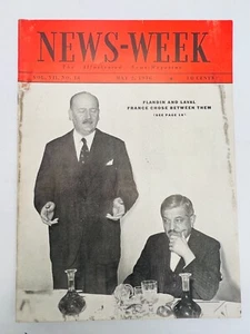 1936 Newsweek May 2, 1936 France Flandin Laval Bobby Jones League of Nations - Picture 1 of 13