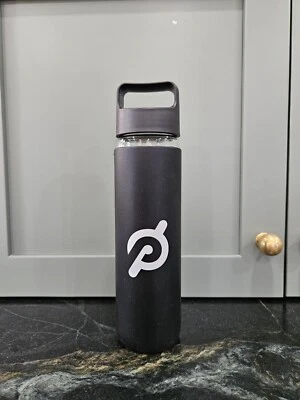 Peloton Glass Water Bottle w/ Silicone Non-Slip Grip 16 oz  - Image 1 of 4