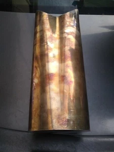 SELTENE sinnliche Vase Guido Niest italienische modernistische versilberte Vase unpoliert - Bild 1 von 5
