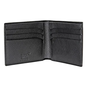 Montblanc Meisterstuck 6 CC Leather Wallet - Black model 113305 - Picture 1 of 3