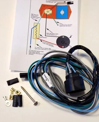 Проводка электронного зажигания Mopar оранжевая хромированная коробка ECU 340 440+ Dodge Plymouth - Изображение 1 из 4