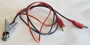 Vintage RC, Flugzeug Batterie Starthilfekabel - Bild 1 von 4