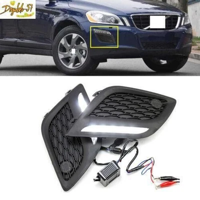 For Volvo XC60 2011 2012 2013 L & R LED DRL Daytime Light Fog Lamp New - image 1 of 4