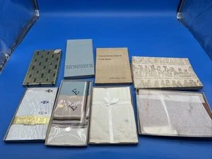 Vintage 70er Jahre Taschentücher Konvolut 4 Stück Neu aus altem Lagerbestand - Bild 1 von 1