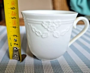 Taza de café espresso V&B FIORI BLANCA sin platillo muy buena VILLEROY&BOCH más - Imagen 1 de 2