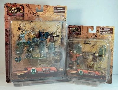 VIKINGS Raiders & Discoverers Forces of Valor 1:32 Unimax 2006 #'s 23002 22002 - Image 1 of 4