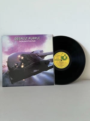 Deep Purple Deepest Purple Vinyl Record - The Very Best Of Deep Purple EMI 1980 - Image 1 of 4