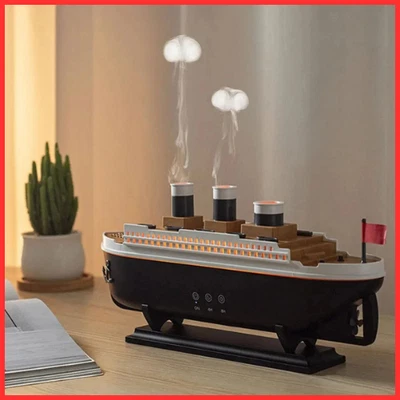 Titanic Ship 250ml Air Humidifier & Aroma Diffuser | Remote Control UK - Image 1 of 4