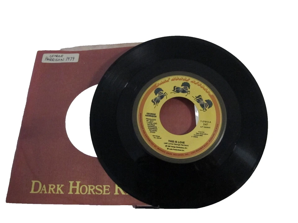 45 RECORD - GEORGE HARRISON - THIS IS LOVE Foto 1 de 1