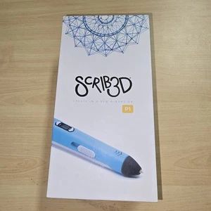 SCRIB3D P1 3D Printing Pen with Display - Includes 3D Pen, 3 Starter Colors - Picture 1 of 5