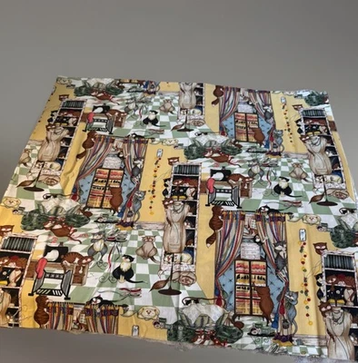 Robert Kauffman “whiskers & tails” (half yard /44 wide) - Image 1 of 4