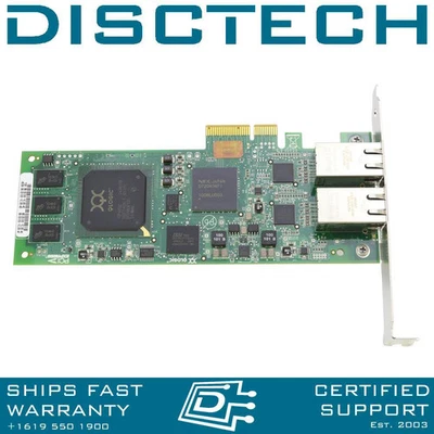 Dell 1KRWN Qlogic QLE4062C Gigabit Dual Port ISCSI RJ-45 Ethernet PCIe Adapter - Image 1 of 3