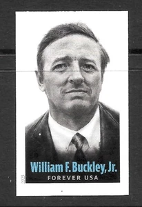 Scott #6032a IMPERFORATE (NO DIE-CUT) William Buckley Single, MNH-SOLD OUT! - Picture 1 of 1