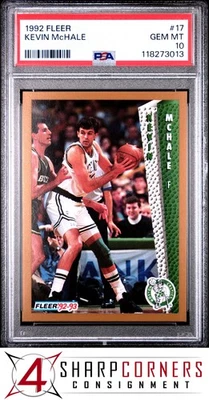 Fleer #17 1992 Kevin McHale Celtics Hof PSA 10 Foto 1 de 3