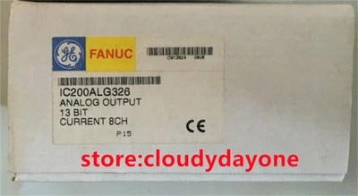 Nuevo En Caja GE Fanuc IC200ALG326 Salida Analógica Módulo PLC IC200ALG326 Foto 1 de 2