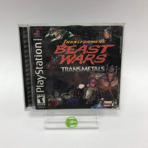 Transformers Beast Wars Transmetals (Sony PlayStation 1 PS1, 2000) CIB - Foto 1 di 4