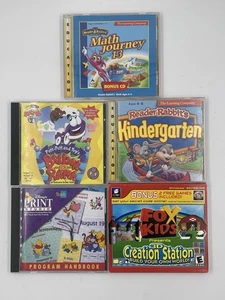 Lotto 6 giochi PC CD-ROM per Windows 95+ classe educativa bambini - Foto 1 di 3