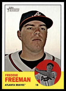 2012 Topps Heritage - Freddie Freeman #53 - Bild 1 von 2
