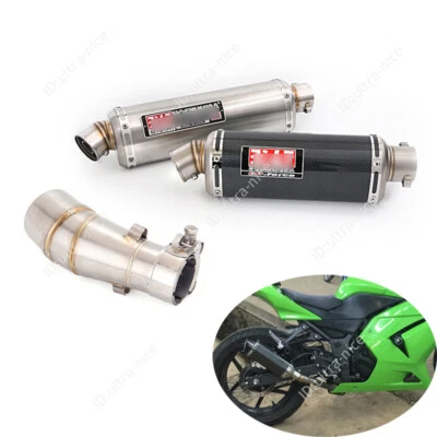 Глушитель 51 мм для выхлопной системы Kawasaki Z250 Ninja 250 300 2013-2016 годов выпуска - Изображение 1 из 4