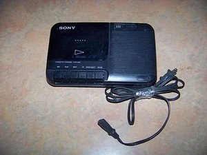 Vintage Sony TCM-818 Portable Cassette Player/Recorder AC/DC WORKS! - Picture 1 of 3
