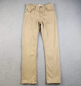 Levis 511 Pants Boys 16 (28x29) Straight Leg Slim Fit Stretch School Skater Pant - Picture 1 of 10