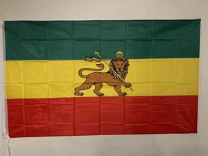 Rasta Flagge - Reggae - Bob Marley - 145 cm x 90 cm - Bild 1 von 1