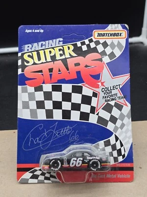 1992 Matchbox Racing Super Stars 1:64 CHAD LITTLE #66 Phillips 66 T-Bird - Black - Image 1 of 3