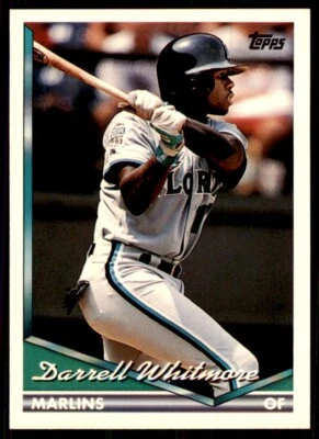 1994 Topps Darrell Whitmore Baseball Cards #161 - Image 1 of 2
