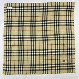 Vintage Burberry Handkerchief Neckerchief Bandana Pocket Square - Picture 1 of 6