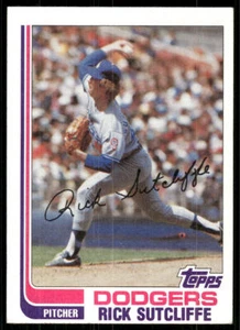 1982 Topps #609 Rick Sutcliffe - Imagen 1 de 2