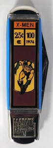 X-Men Wolverine Franklin Mint Marvel Taschenmesser mit Etui & Etikett (1997) - Bild 1 von 7