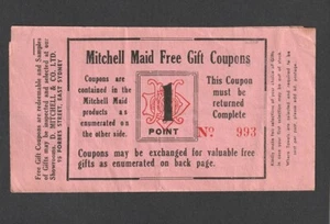 VINTAGE 1940s MITCHELL MAID SYDNEY GROCERY PRODUCTS ADVERTISING GIFT BOOKLET - Bild 1 von 3