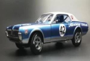 1:18 Mercury Cougar Racing 1967 Alloy Diecast Model Car Hobby Gifts Ornaments - Picture 1 of 2